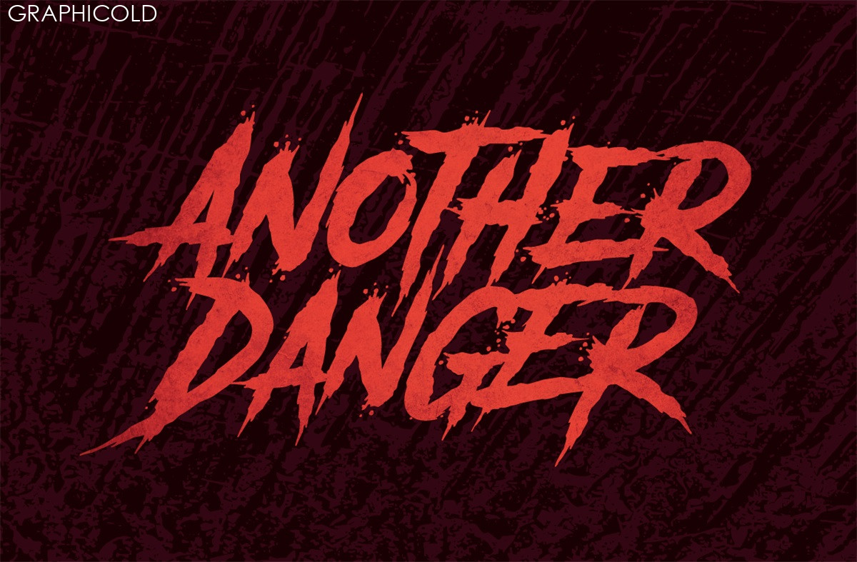Another Danger Font - Download Fonts