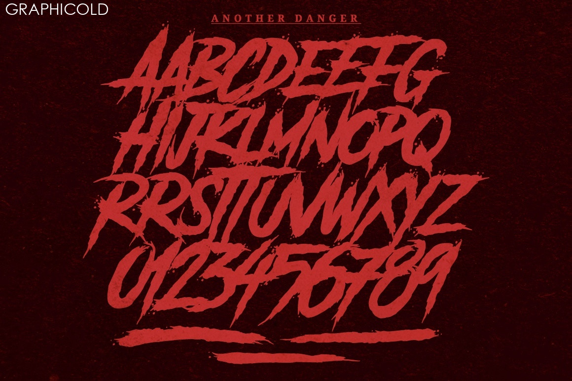 Another Danger Font - Download Free Font