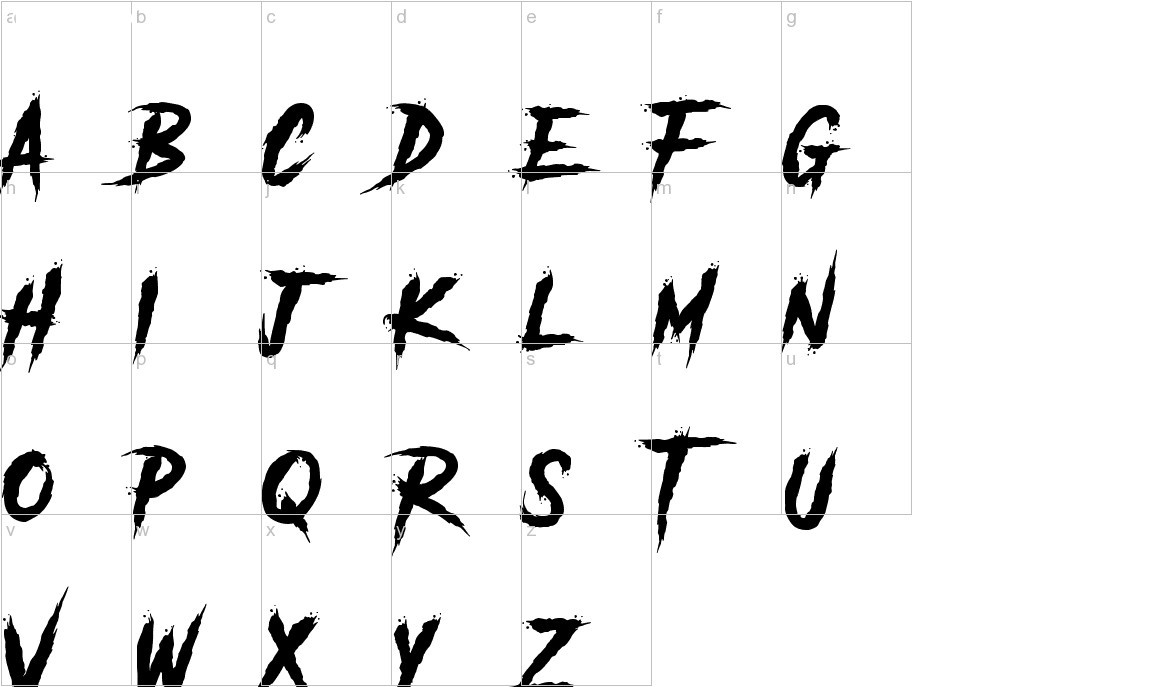 Another Danger Font  UrbanFonts
