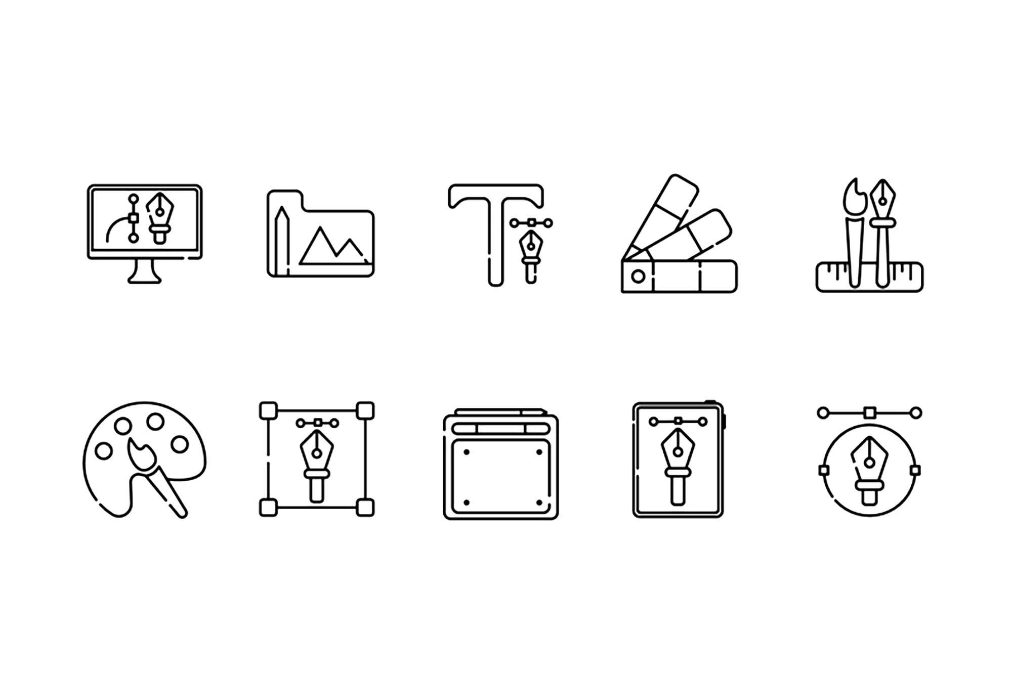 Free Graphic Design Icons (SVG)
