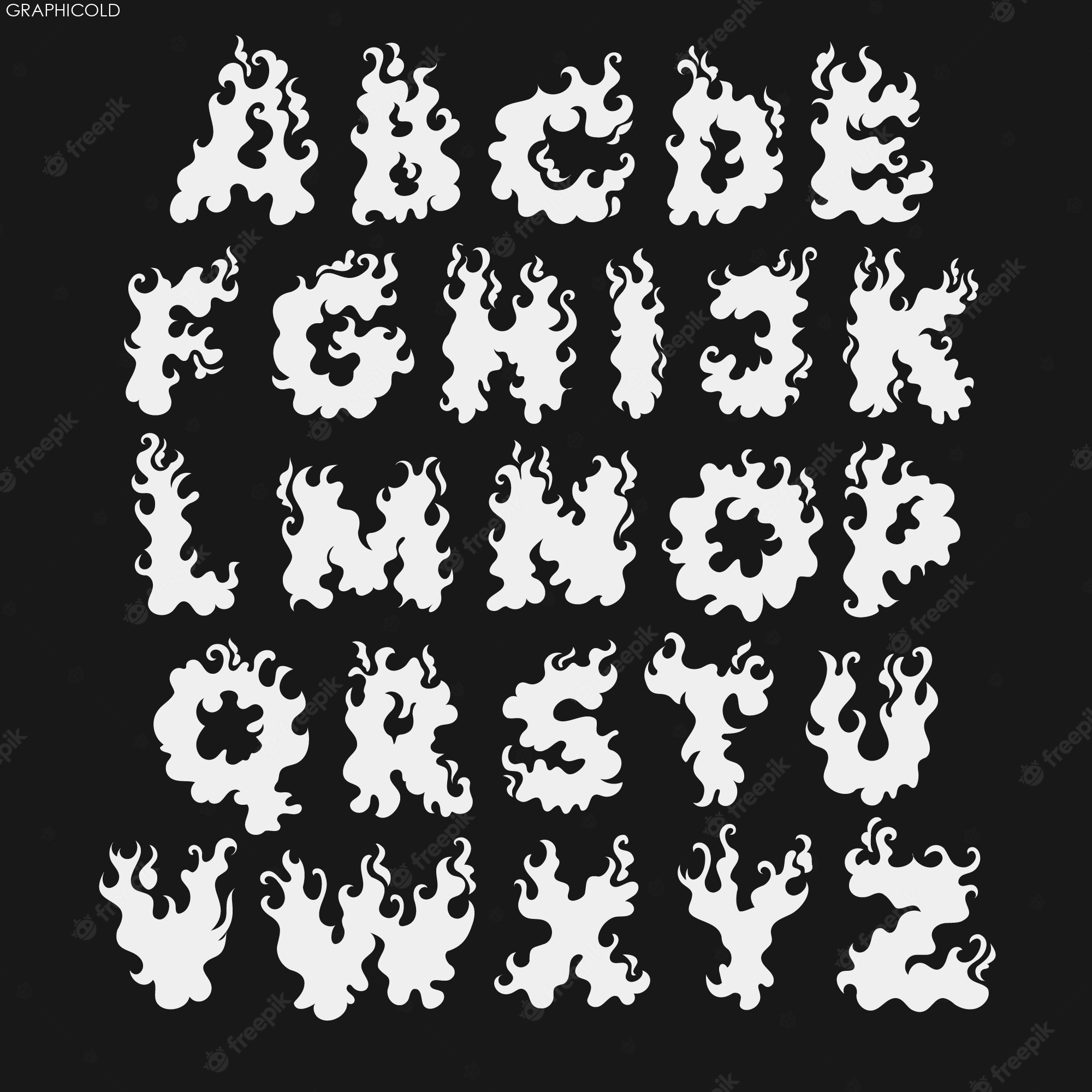Smoke font Vectors & Illustrations for Free Download Freepik Smoke font Vectors & Illustrations for Free Download Freepik