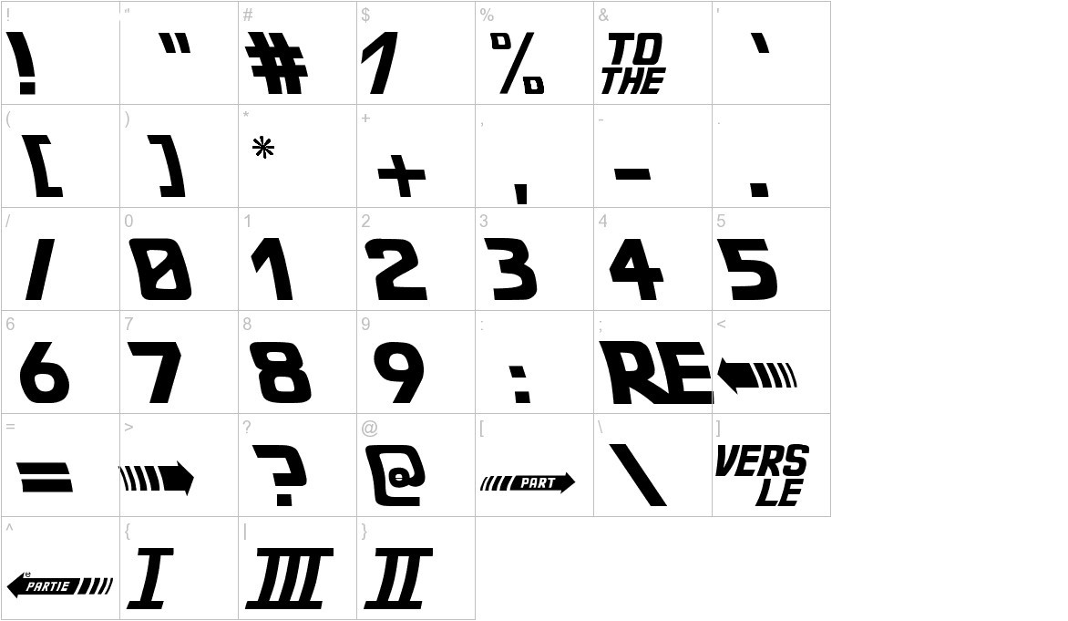 Back to the future  Font  UrbanFonts