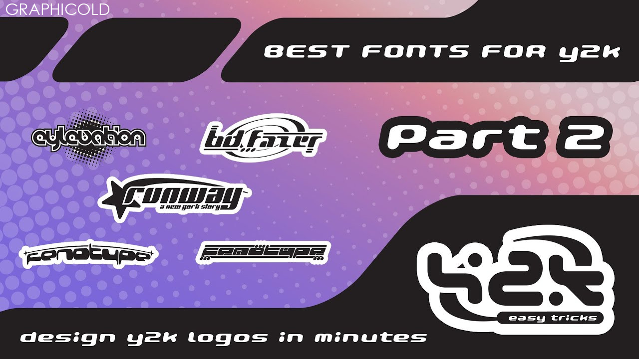 Best Free Fonts for YK Aesthetic Logos (part )
