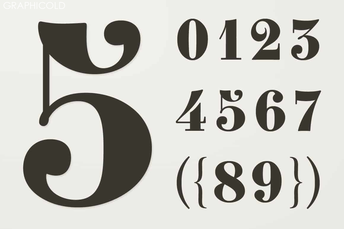 + Best Number Fonts for Stylish Design ()