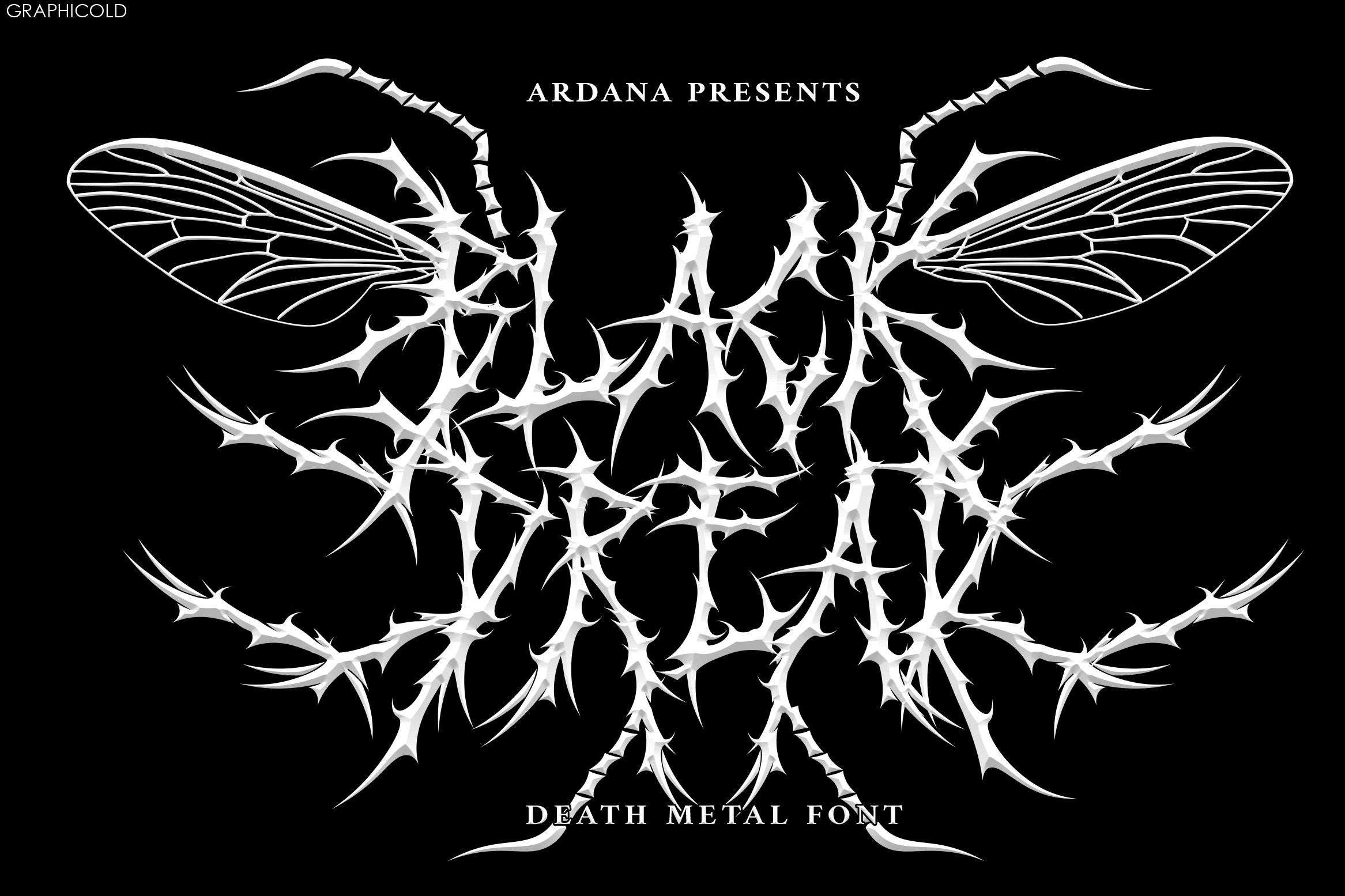 Black Dread  Death Metal Font