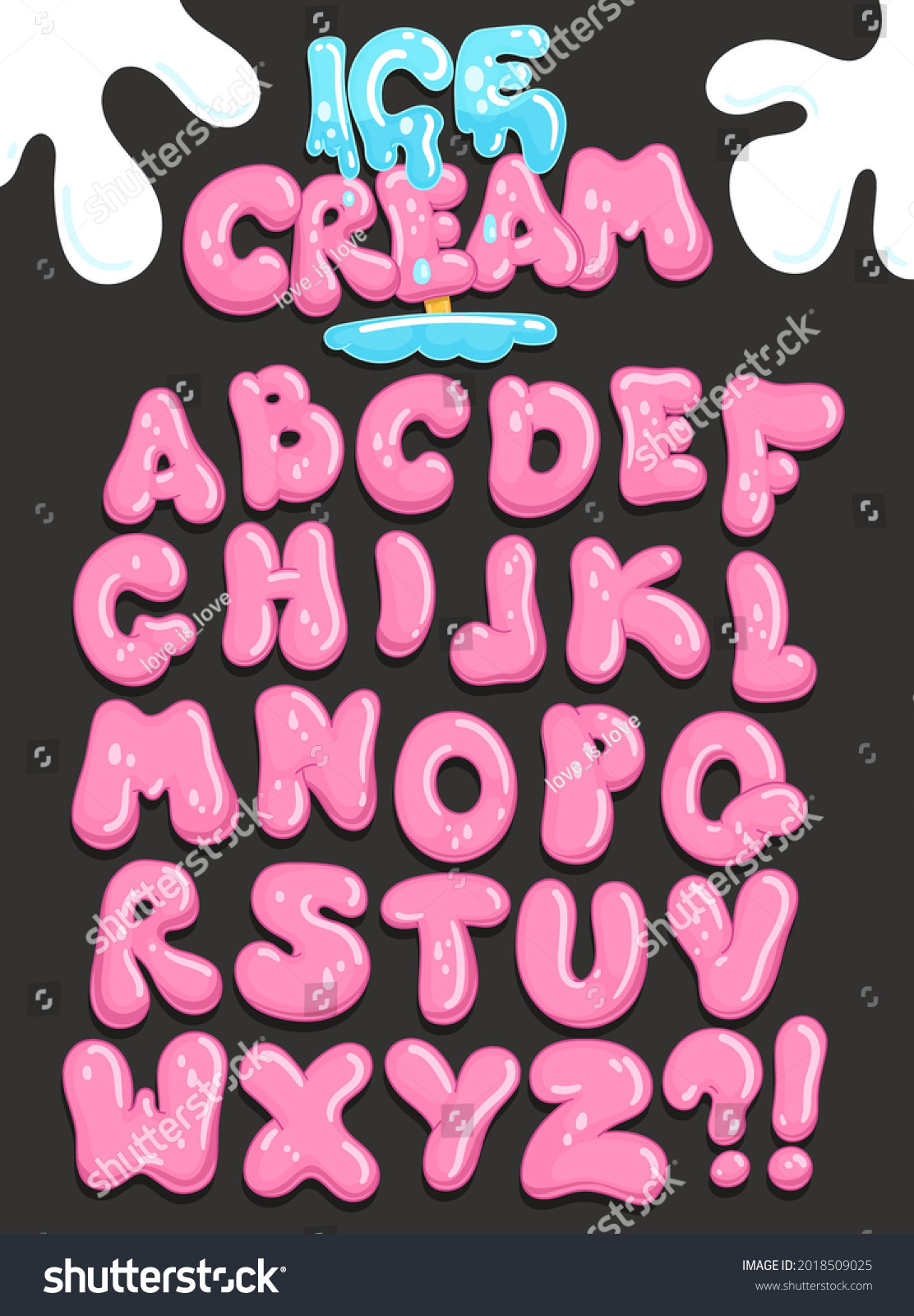 , Bubble Letters Images, Stock Photos & Vectors  Shutterstock