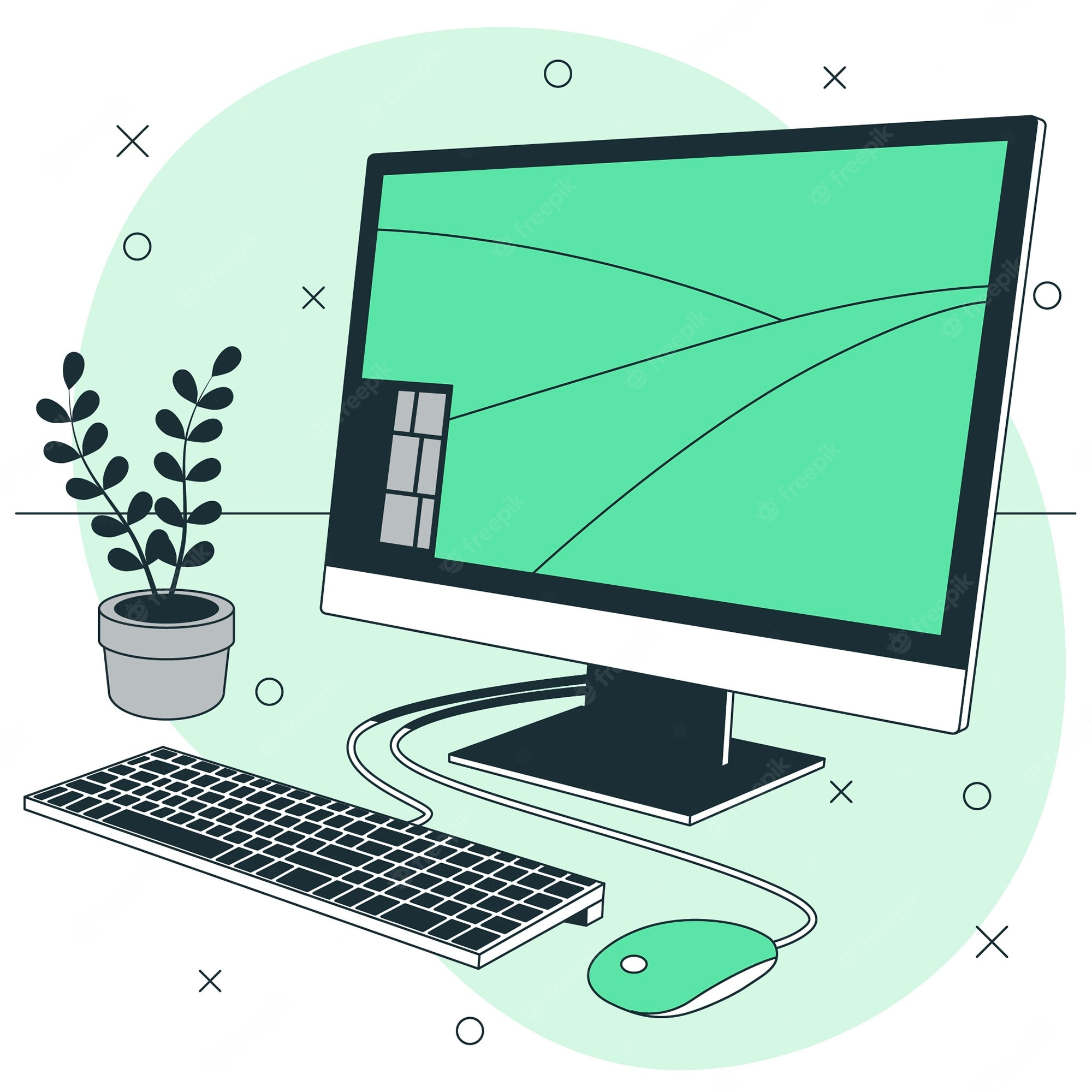 Computer Illustration Images - Free Download on Freepik