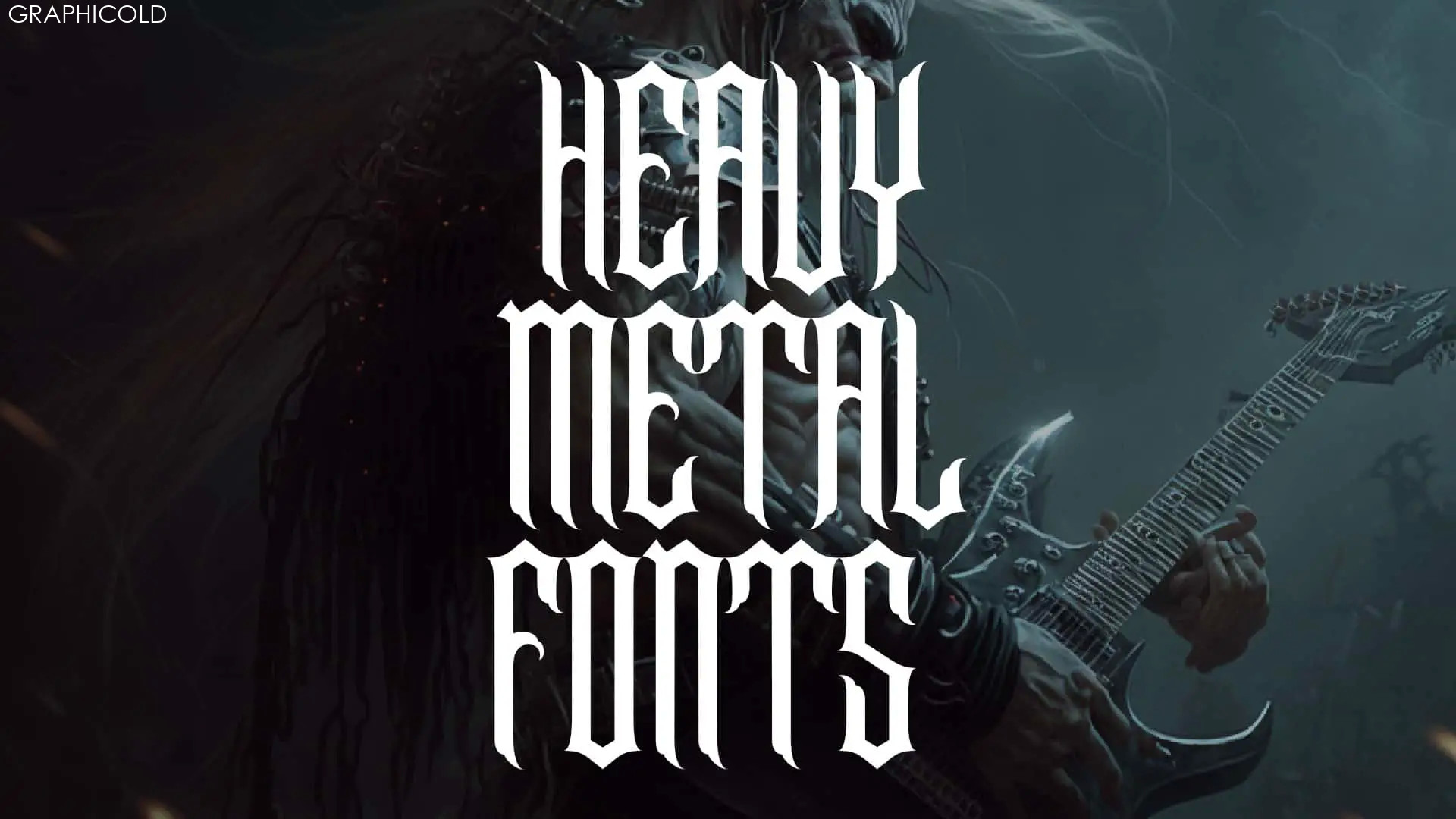 Heavy Metal Fonts For Bands, Fans, and Music Lovers  HipFonts