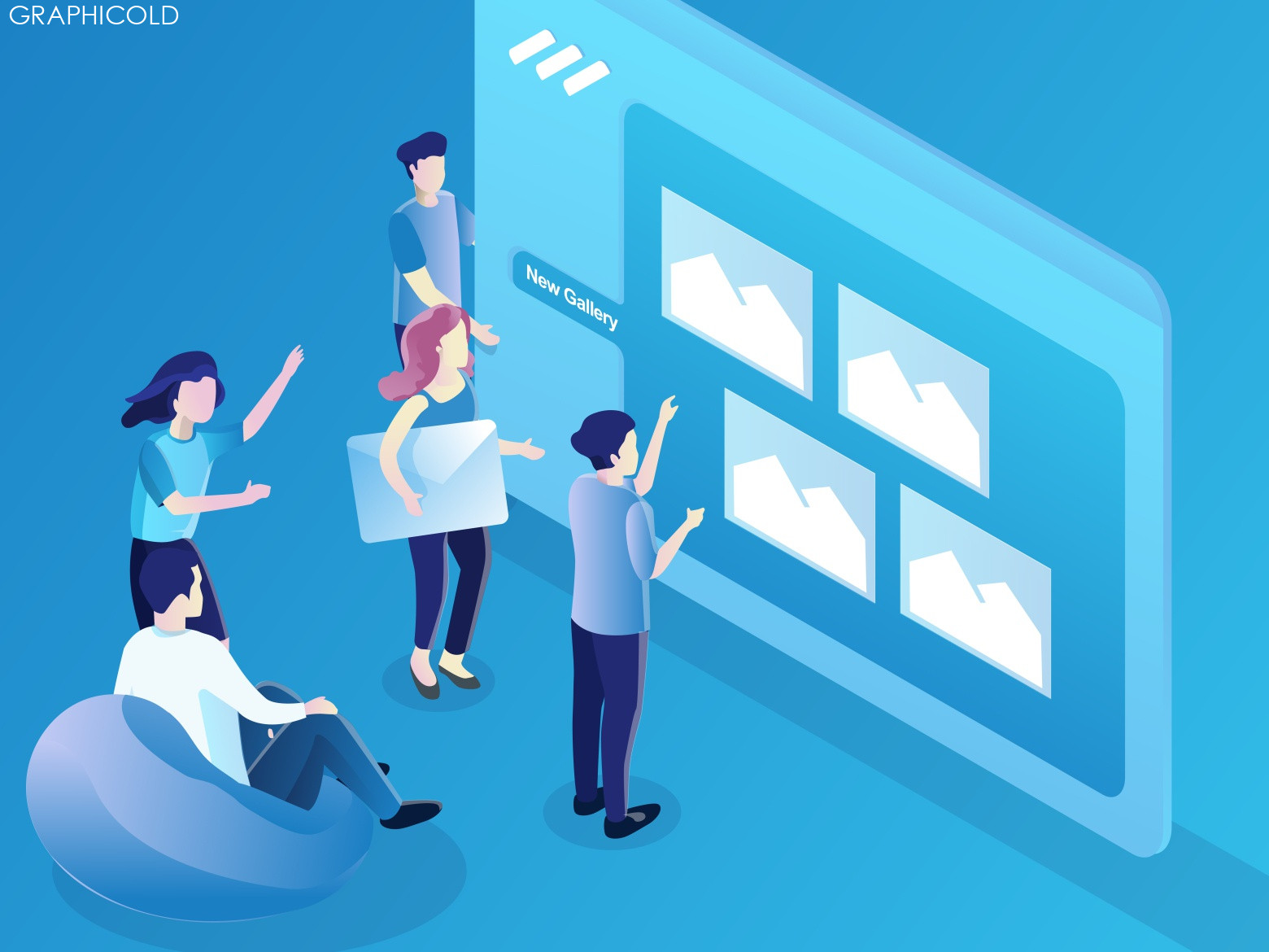ManyPixels free illustration gallery by Liana Turbureanu for
