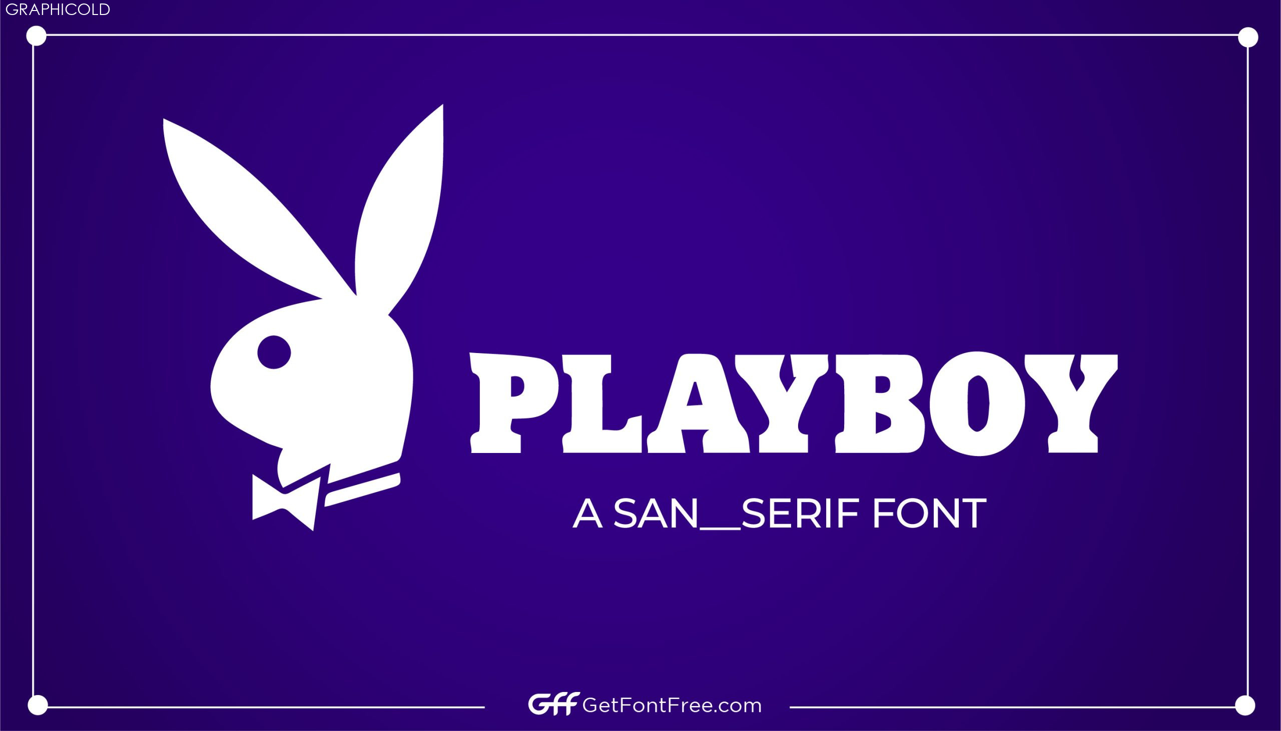Playboy Font Free Download - Get Font Free