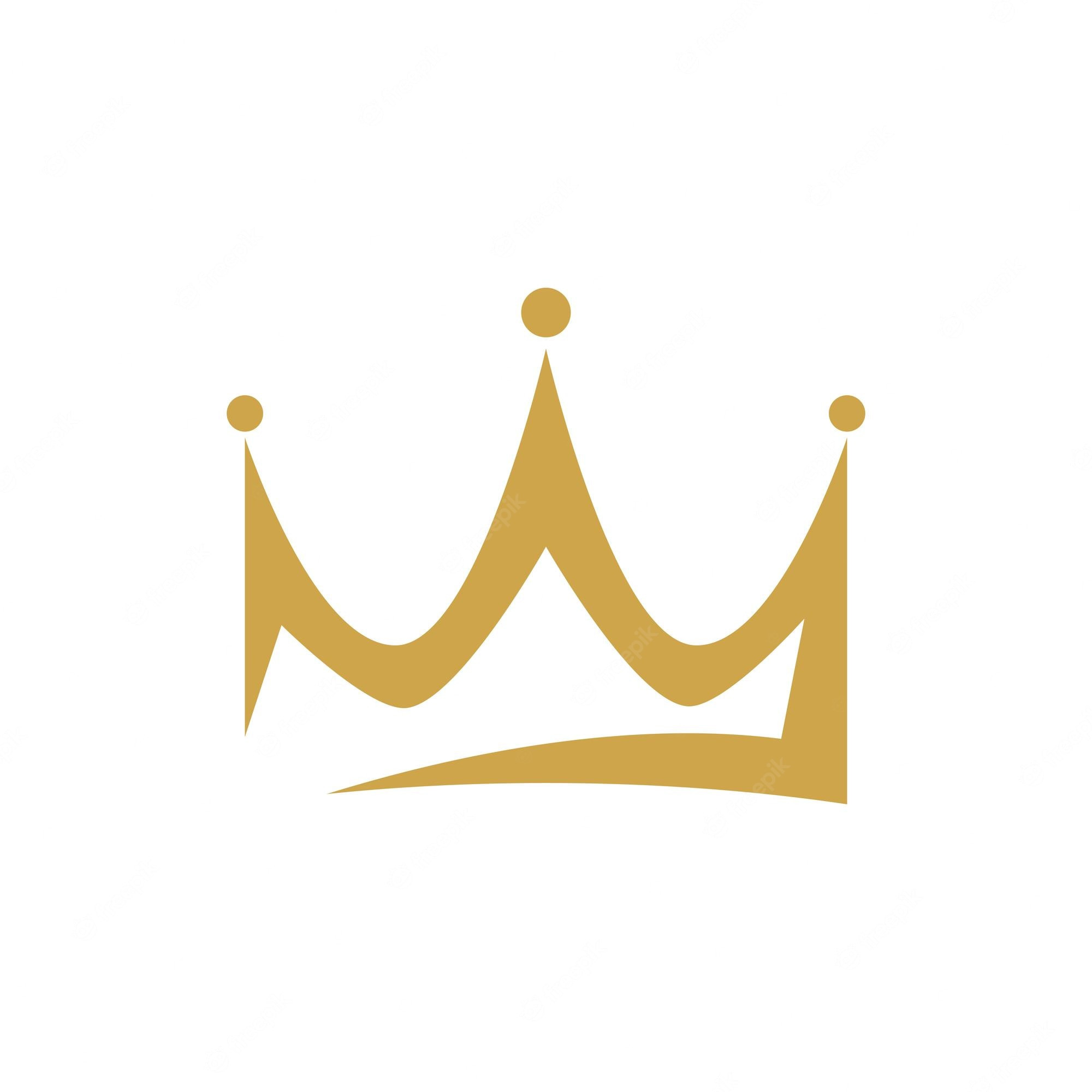 Premium Vector  Crown illustration design