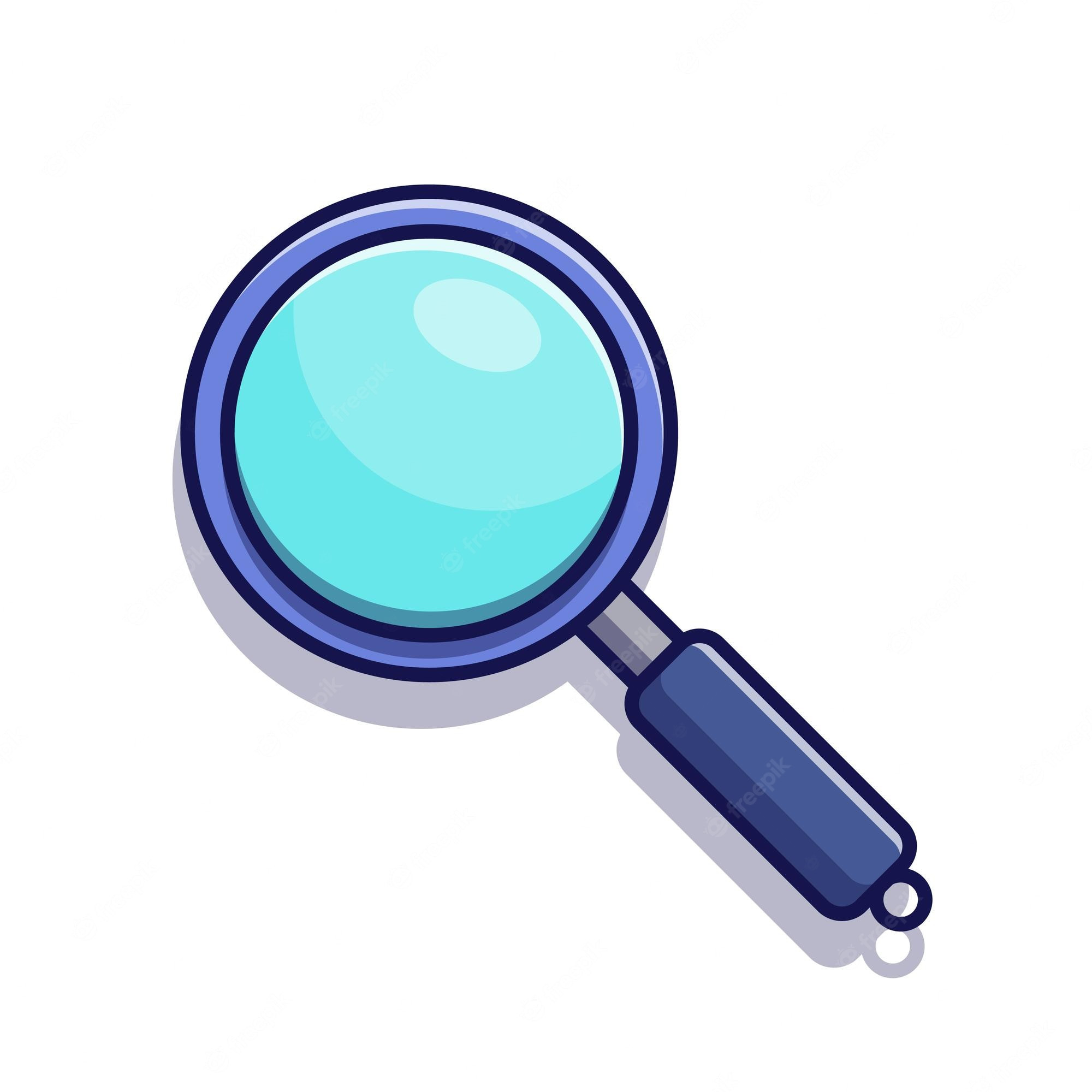 Premium Vector  Magnifying glass illustration