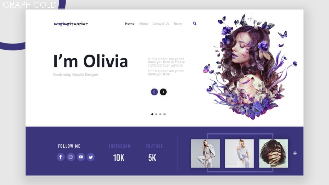 Responsive Graphic Designer Website Using HTML CSS and JavaScript Personal Website Responsive Graphic Designer Website Using HTML CSS and JavaScript Personal Website