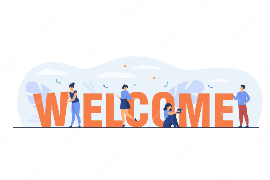 Welcome Illustration: A Warm Greeting In Visual Form - GRAPHICOLD