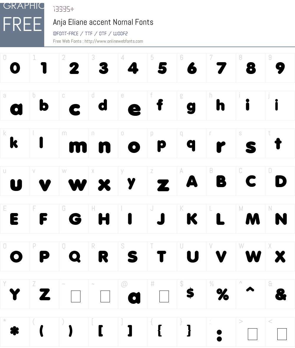 Anja Eliane accent Nornal