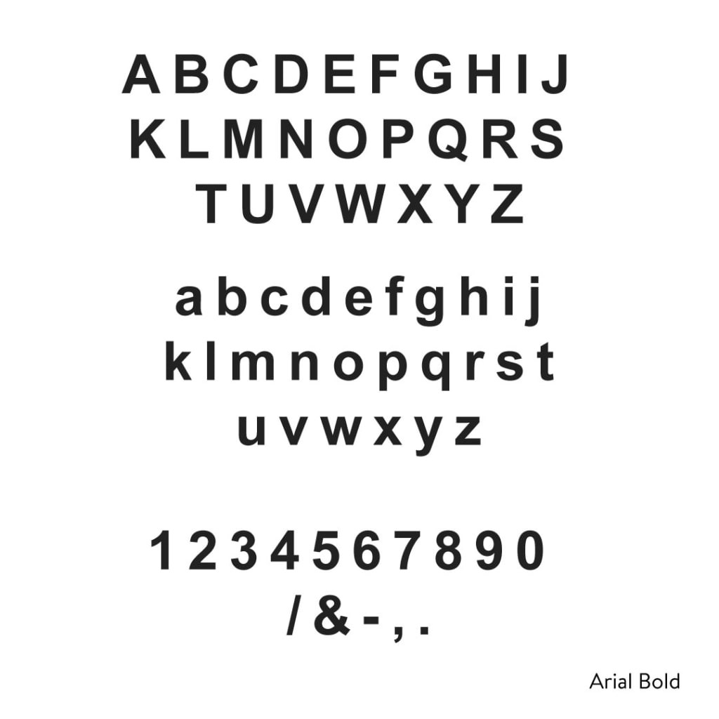 The Impact Of Arial Bold Typeface On Visual Communication - GRAPHICOLD